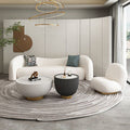 Nordic cream style live broadcast room lambswool sofa simple popular b&b small apartment shaped beauty salon accessible luxury style