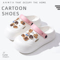 Women's high heel platform clogs - new anti-slip beach sandals & slippers for women - summer outdoor wear