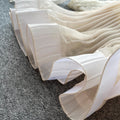 French twist knot camisole dress - unique & chic summer high-waisted pleated maxi dress with flowy ruffle hem