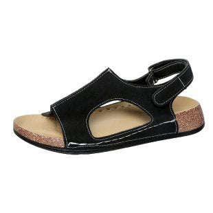 Fashionexportthick solecolorblock roman sandals women's cross-border platform sole velcro open toe beach sandals
