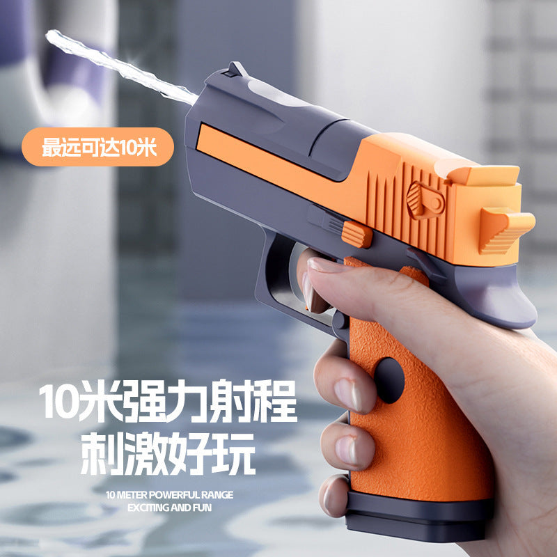 douyin hot-selling desert eagle continuous manual joint water gun summer boy water play beach water gun toy