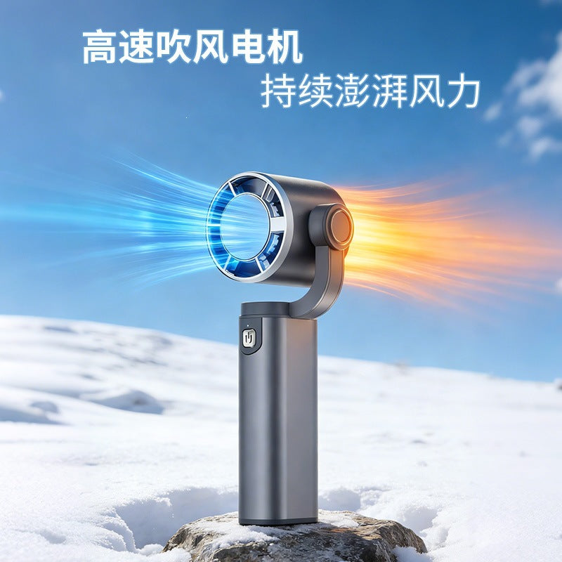 new cloud tower fan high-speed semiconductor ice mouse five-speed high wind power outdoor turbine portable small fan