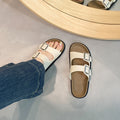 Women's summer sandals: stylish and versatile new beach shoes - high heel, platform, wedge, double buckle sandals