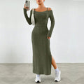 Aliexpress cross-border e-commerce women's casual elegant fashion set - spring/summer commute style spaghetti strap dress two-piece outfit