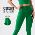 New hot-selling eco-friendly nylon yarn seamless stretch sports leggings - high-waisted, tight-fitting workout yoga pants for women