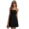 Amazon  spring/summer sexy cami backless tie-up versatile dress - chic summer dress for petite figures