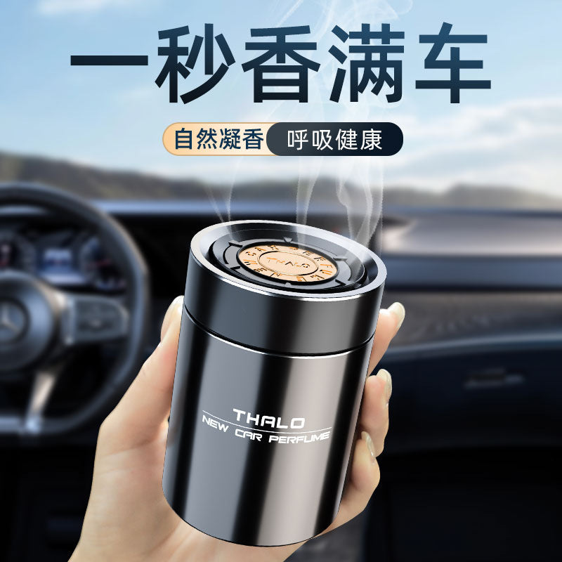 Black gentleman solid perfume bar - light fragrance for men and women - popular car and home air freshener - decorative car aromatherapy bar