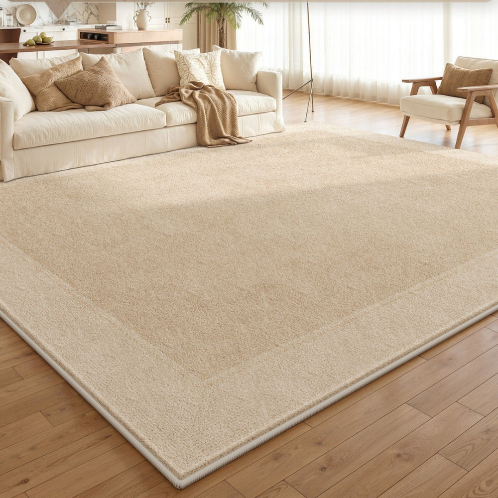 Carpet living room no-wash and wipeable medieval cream style frenchaccessible luxuryclassy bedroom sofa floor mat large area full coverage