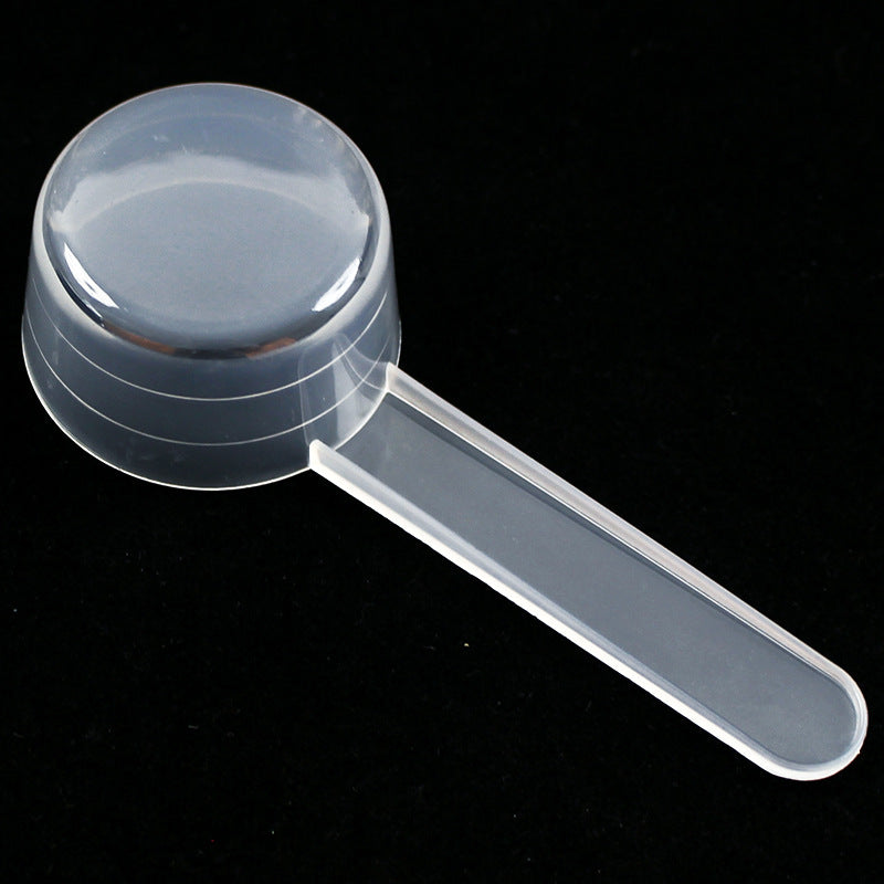Mask powder spoon 30ml plastic measuring spoon laundry detergent powder fertilizer feed pesticide measuring spoon filled with water 30g