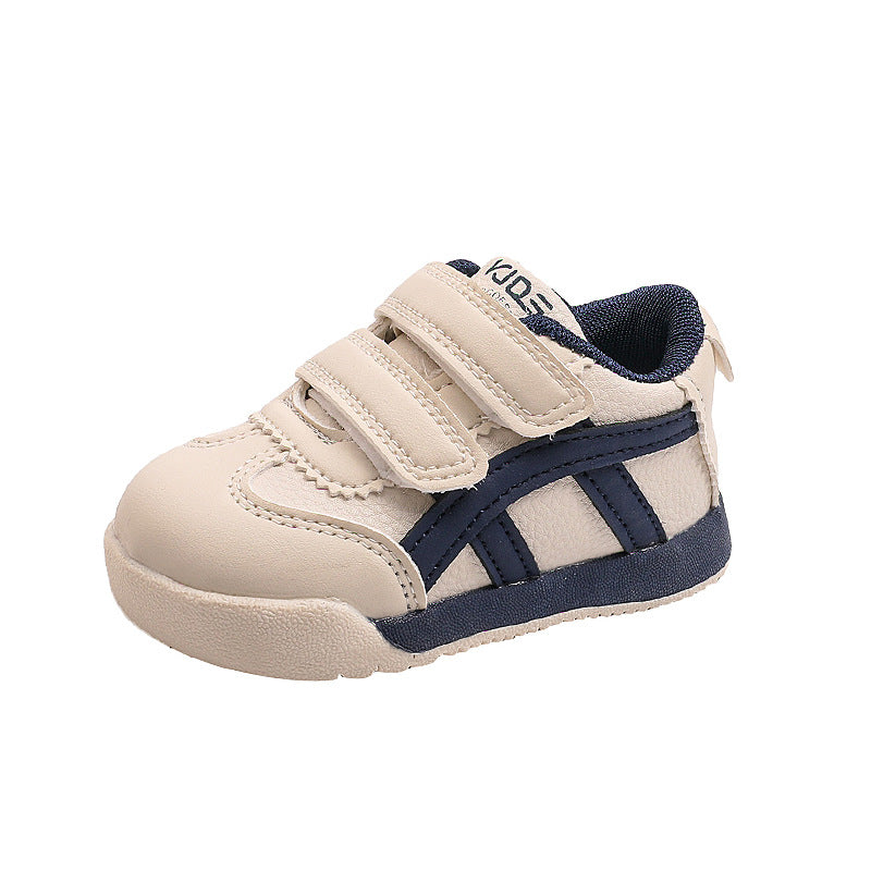 Kids' argan shoes  spring/autumn new korean style children's leather single shoes casual running shoes baby sneakers