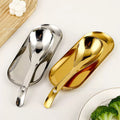 Thickened stainless steel buffet spoon rest - commercial grade support for hotels & restaurants - ready to ship wholesale