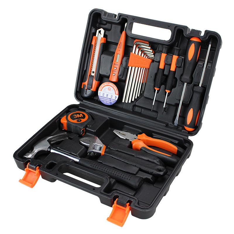 M size medium comprehensive combination toolbox Car emergency tool set Household carbon steel hardware tools 30 series