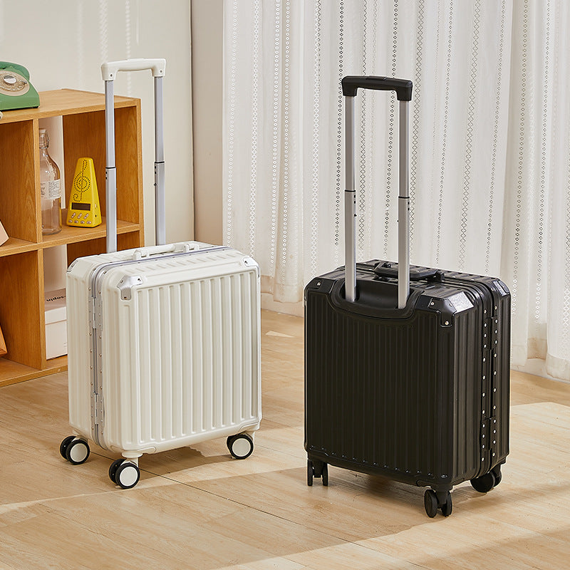 Mini small 18-inch suitcase student 20 aircraft tie rod travel password box men's new lightweight