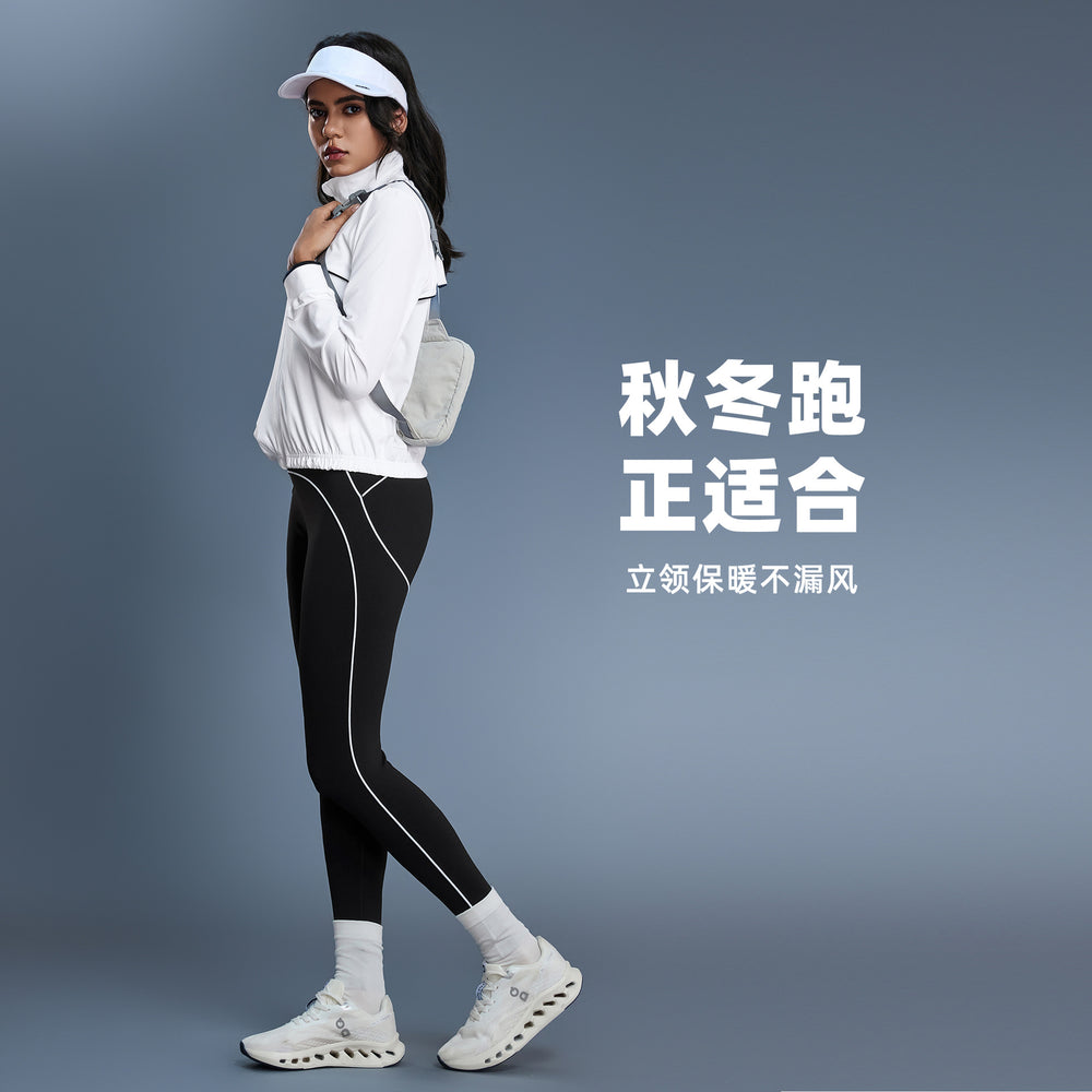 Women's outdoor stand collar sun protection jacket - spring/summer short style, fashionable, versatile, casual activewear, lightweight outerwear d25105