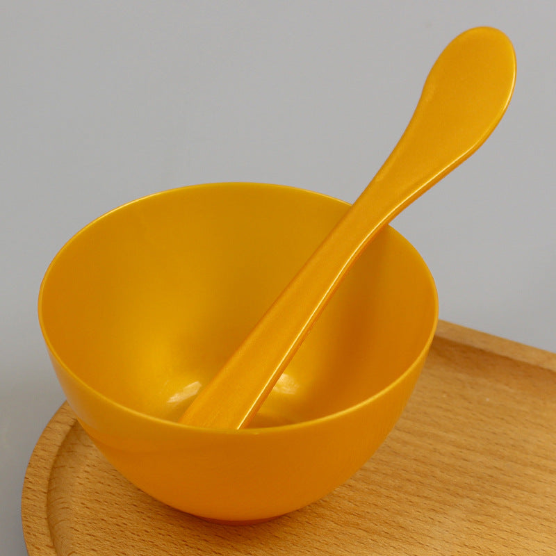 Beauty supplies diy spa mask tools plastic bowl mixing tools mask bowl stirring stick applicator spoon scraper