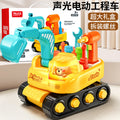 Kids' screwdriver toy set - assemble & twist electric drill, detachable screwdriver kit, educational construction vehicle for boys