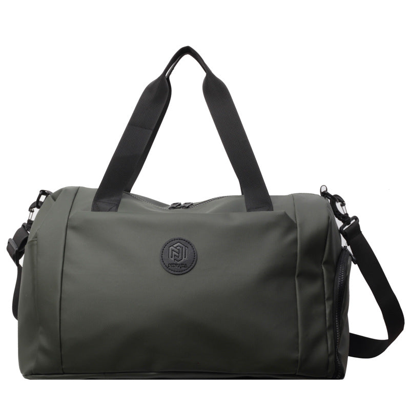 Short-distance large-capacity fashion travel bag, portable shoulder fitness bag, outdoor leisure, short-distance light hand-held training bag