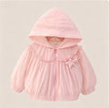 Baby girl summer lightweight outerwear, breathable air conditioning clothes for infants and toddlers, children's casual thin jacket, skin-friendly top