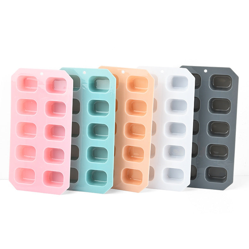 Creative kitchen tools PP plastic ice grid ice box DIY homemade ice cube mold ice grid whiskey ice cube box