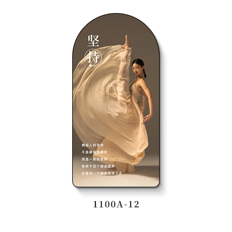 Ballet room wall decoration painting girl dance studio inspirational casual painting art training class institution wall painting
