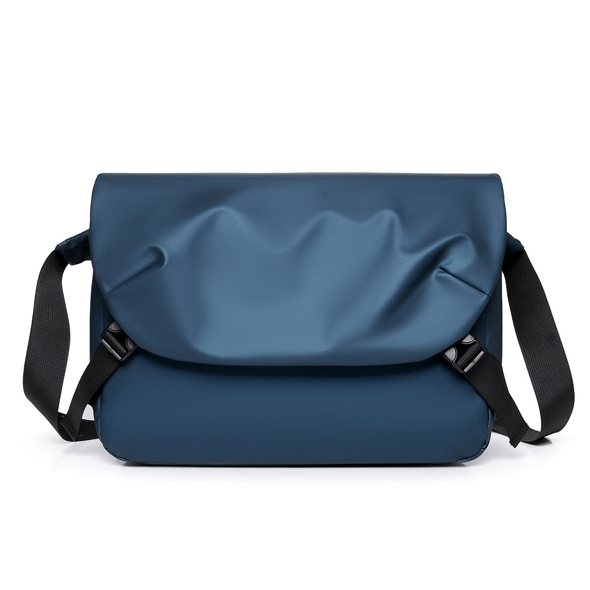 Cross-border trend men's messenger bag fashionable and versatile multi-compartment multi-functional anti-splashing casual shoulder messenger bag