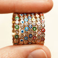 Ring set wholesale cross-border niche high-end gold-plated diamond closed hand jewelry women's light luxury exaggerated accessories finger ring