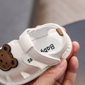 Summer infant toddler shoes, boys' and girls' squeaky shoes, tendon sole sandals, closed-toe baby shoes, soft sole non-slip children's shoes