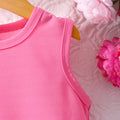 Girls' (toddler & little kid) dress, bowknot mesh sleeveless dress
