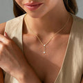 Amazon cross-border new long necklace, fashionable and unique chain tassel y-shape necklace, exquisite jewelry gift