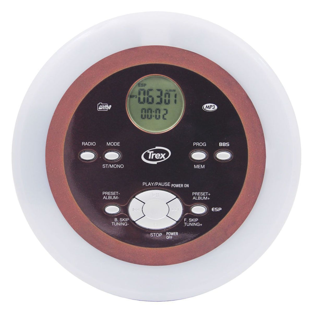 Brand new audiophase portable cd player - supports english cds