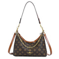 accessible luxury retro old flower crescent women's 2025 new trendy large capacity commuter versatile shoulder crossbody bag wholesale