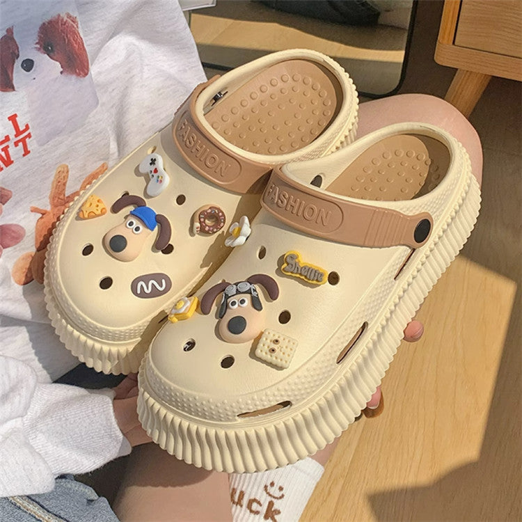 Women's summer 2024 new eva platform clogs: comfortable, slip-resistant, and stylish outdoor sandals