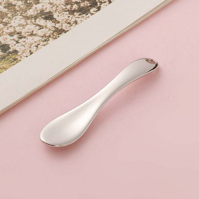 Wholesale cream spoons, cosmetic dispensing spoons, cream spoons, mask applicators, mask spoons, metal massage eye cream spoons