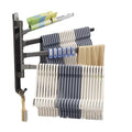 Balcony clothes hanger storage handy gadget multi-layer storage rack can be rotated without punching holes balcony drying clothes storage rack hook