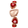 New arrival high-looking fashion women's accessible luxury irregular diamond-encrusted watch crystal niche high-looking quartz women's watch wholesale