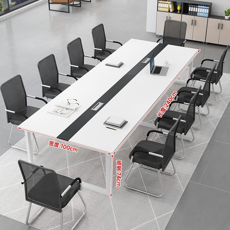 Computer desk simple single person manager desk bench table casual modern supervisor table thickened reinforced boss desk