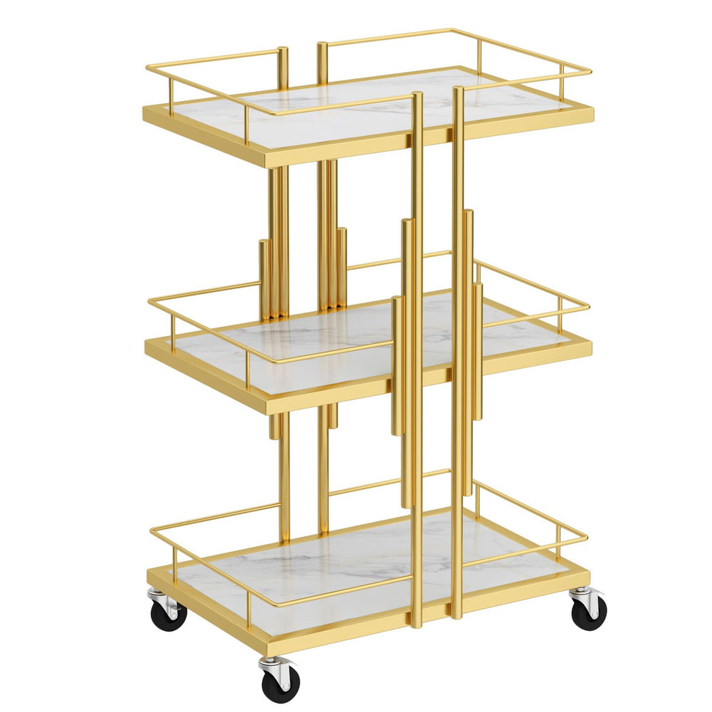 Beauty trolley, beauty salon special storage rack, accessible luxury manicure and eyelash trolley, popular hairdressing dyeing and perming tool trolley