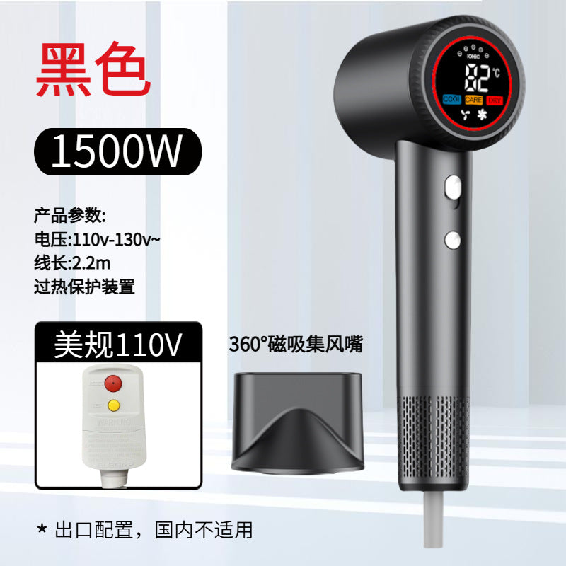 hair dryer, high-speed hair dryer, household high-power hair dryer, negative ion hair dryer, does not damage hair, factory wholesale