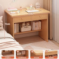 For home table cabinet combination student computer desk small apartment with bookshelf simple desk bedroom wall-mounted one-piece desk cabinet