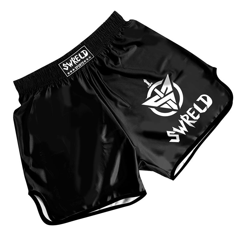 MMA Boxing Training Anti-Wear Fighting Pants UFC Mixed Fighting Muay Thai Shorts Running Fitness Cycling Fighting