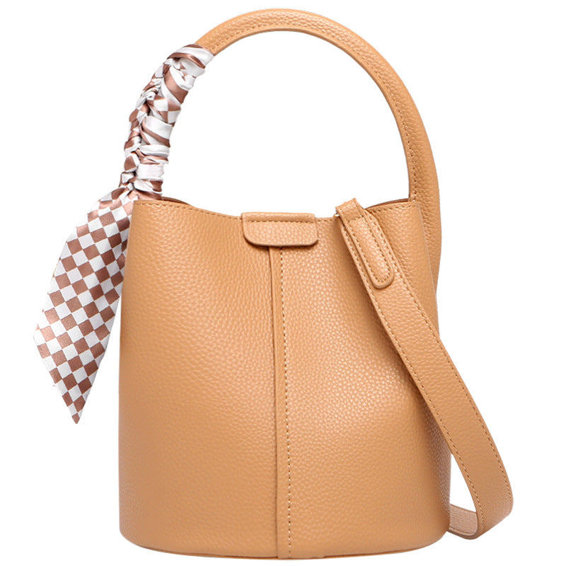 Bucket bag women's small bag 2025 new spring/summer niche design commuter bag handbag high-end crossbody bag