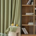 Japanese herringbone chenille curtains, blackout, bedroom, thickened, high-end, living room, shaoxing curtains wholesale, curtain fabric