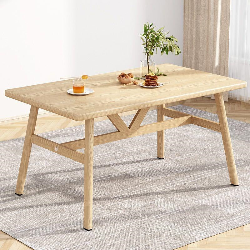 Dining table small apartment for home modern casual dining table and chairs commercial fast food restaurant table and chairs combination dining table rectangular table