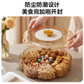 2026 new candy box fruit plate - trendy rotating fruit bowl for home, living room, coffee table, snack storage, and dried fruit display - perfect for chinese new year!
