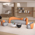Cream style beauty salon clothing store rest reception sofa hotel apartment b&b living room small apartment live broadcast sofa