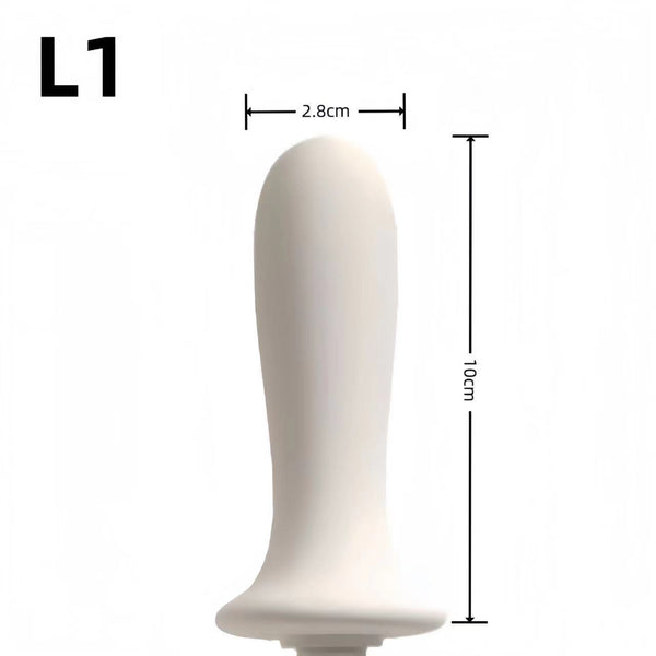 Popular new nano silicone massage head extended head fascia gun girls sports mini portable fitness massager