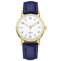 Gold and white blue ribbon