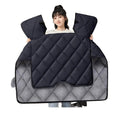 Electric vehicle windshield cover - new 2025 winter model: neck and shoulder protection, extra warm, oversized and thickened windshield for electric bikes