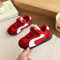 Vancahao girls' non-slip breathable first walker shoes,  new korean style athletic casual sneakers, boys' shoes, agnes shoes
