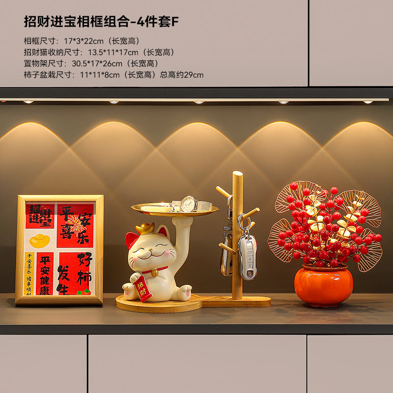 Entryway decorations & ornaments - housewarming & moving-in supplies - welcome home rituals - living room shoe cabinet home decor